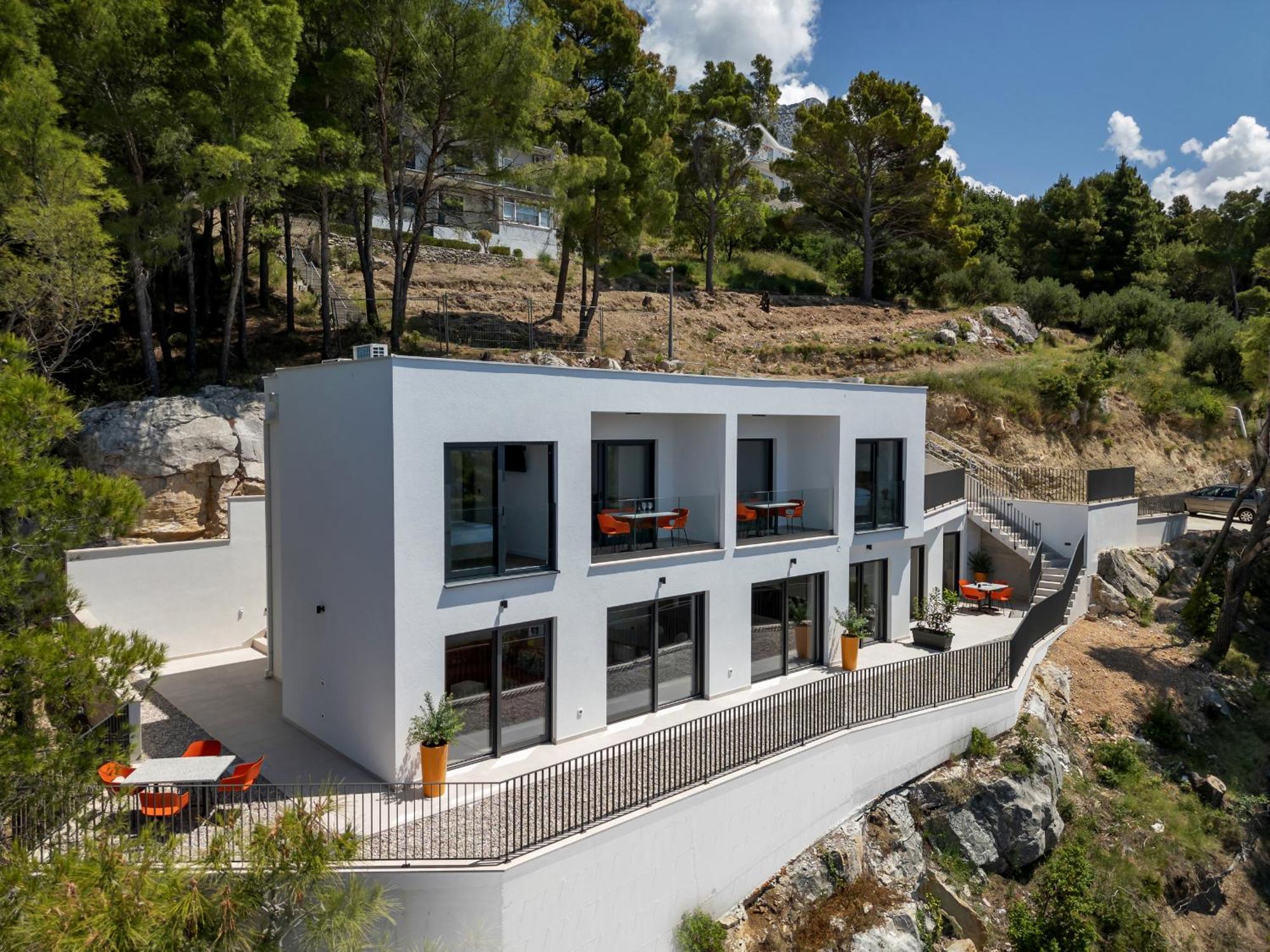 Villa Lito - Only 50M From Sea! - Makarska Exklusiv Brela Buitenkant foto