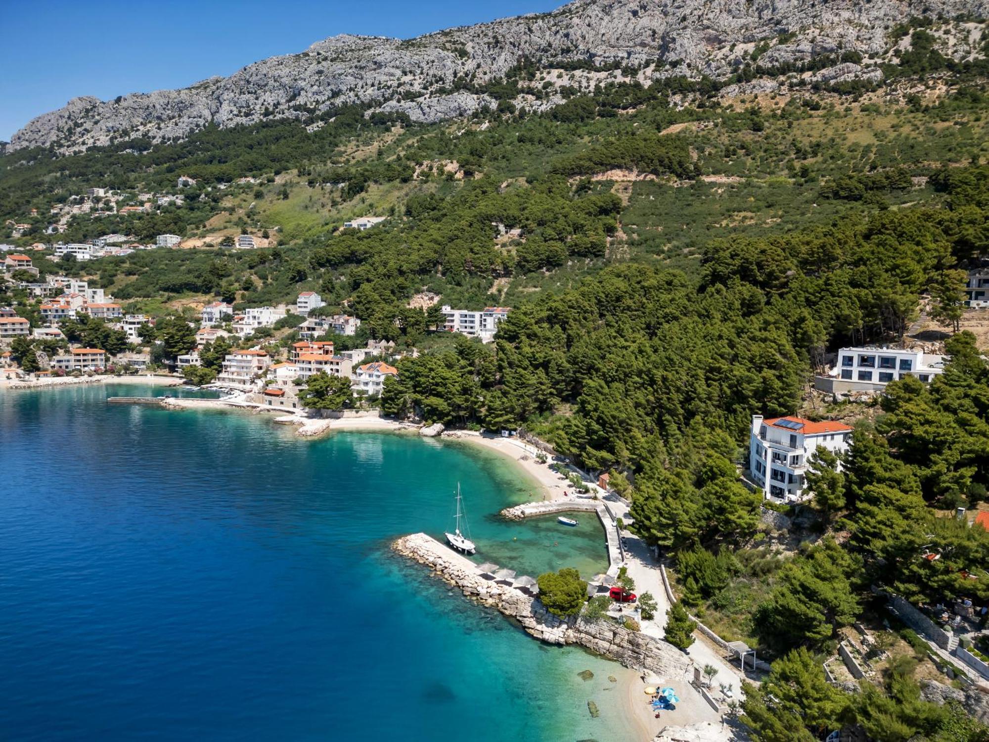 Villa Lito - Only 50M From Sea! - Makarska Exklusiv Brela Buitenkant foto